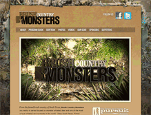 Tablet Screenshot of brushcountrymonsters.com